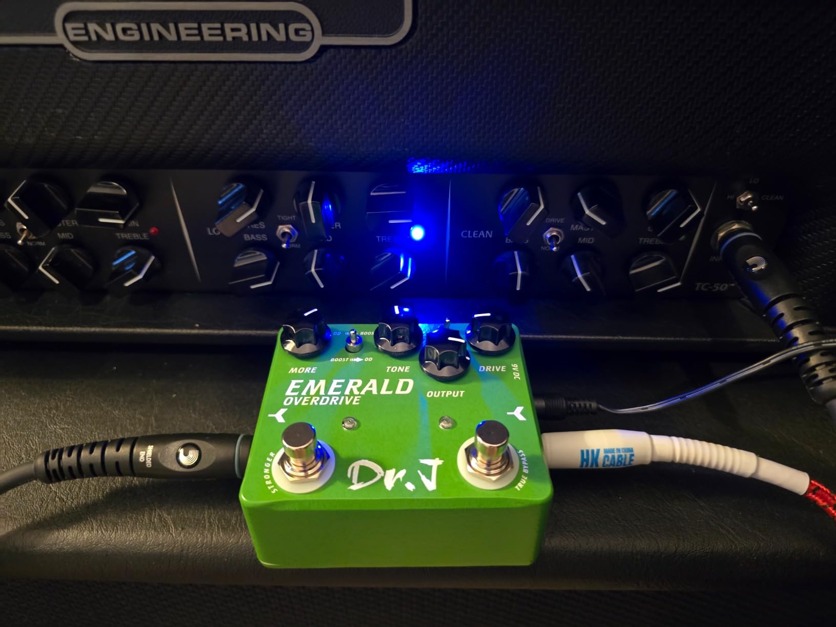 JOYO Compressor Pedal & Clean Boost with 3 Band EQ Sustain Effects for Electric Guitar High-end Edition Dr.J Series (D55) customer photo 2