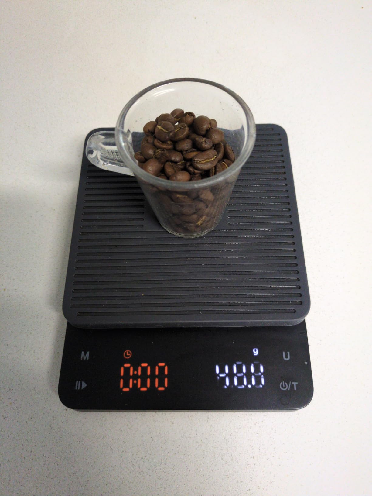 BAGAIL Coffee Scale with Timer, 0.1g/3kg Precision | For Drip Espresso & Pour Over, Rechargeable, Clear LED Display, Auto Tare, Waterproof Silicone Cover, Charging Cable Included customer photo 1