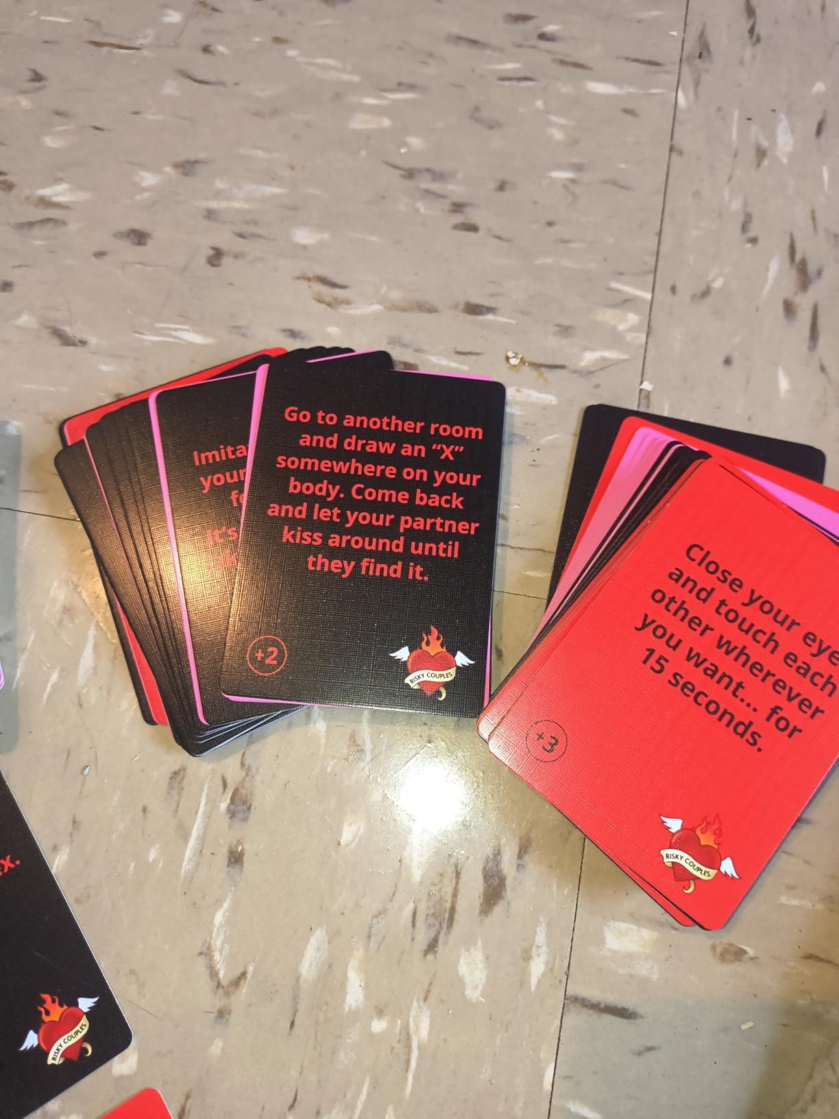 Risky Couples - Card Game with 150 Questions & Challenges for Date Night customer photo 2