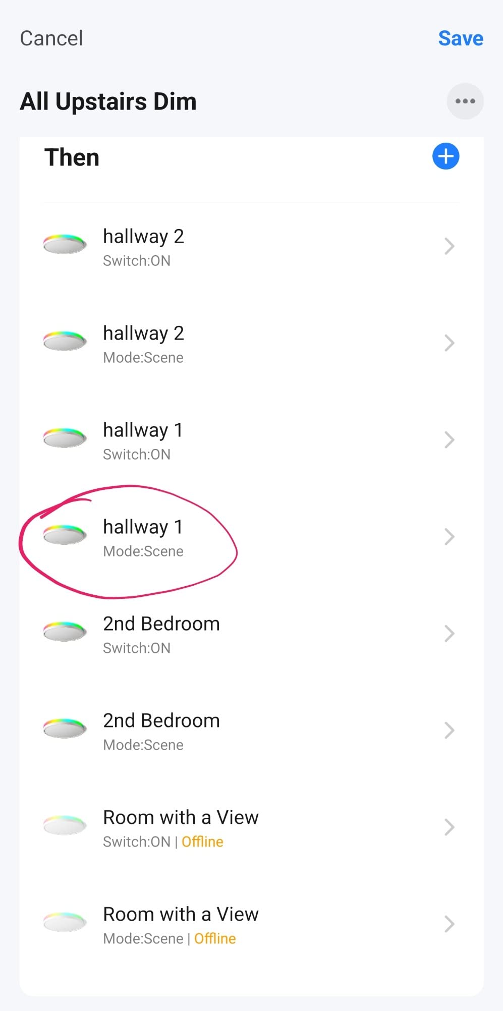 TALOYA Smart Ceiling Light, Main Light and RGB Night Light Dimmable, 12 Inch | Works with Alexa, Google Home and Smart Life App, Enabled by 2.4G Wi-Fi, Light Fixture for Bedroom Living Room Kitchen, Black customer photo 2