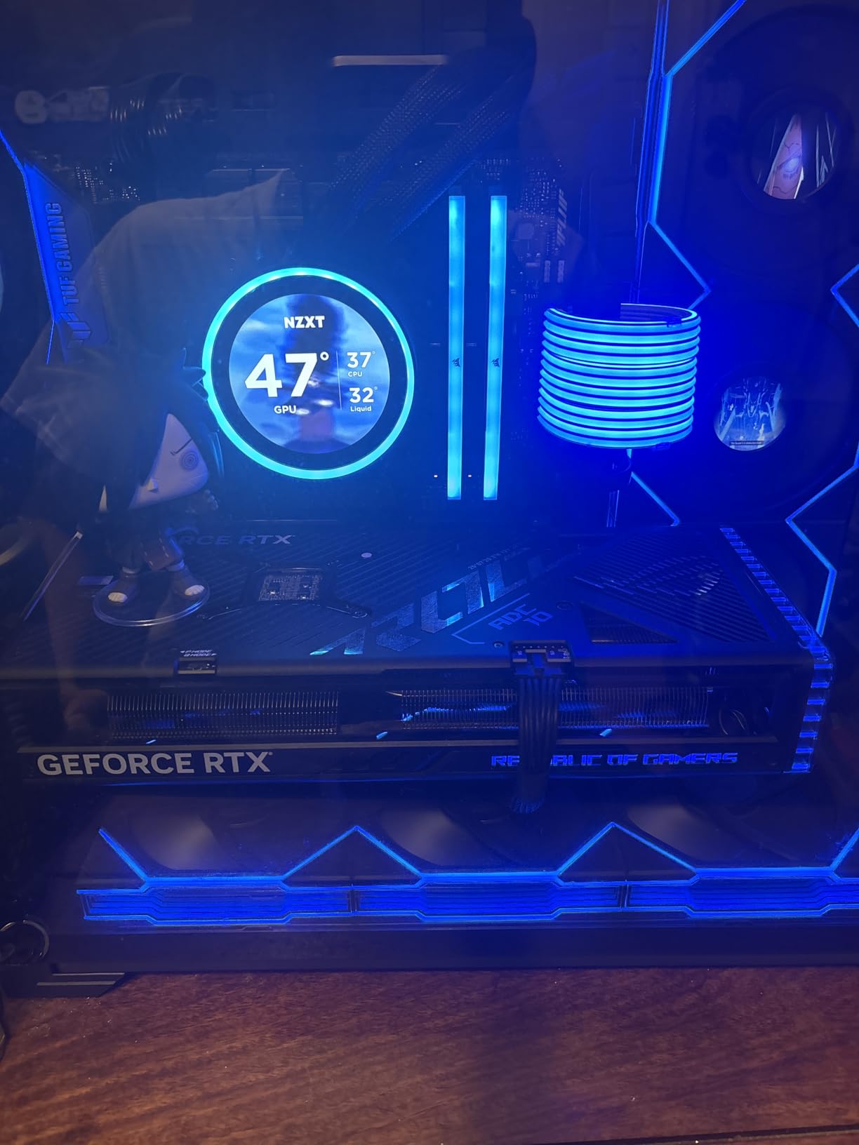 ASUS ROG Strix NVIDIA GeForce RTX 4070 Ti OC Edition Gaming Graphics Card (PCIe 4.0, 12GB GDDR6X, HDMI 2.1a, DisplayPort 1.4a), 3 Year Warranty customer photo 1