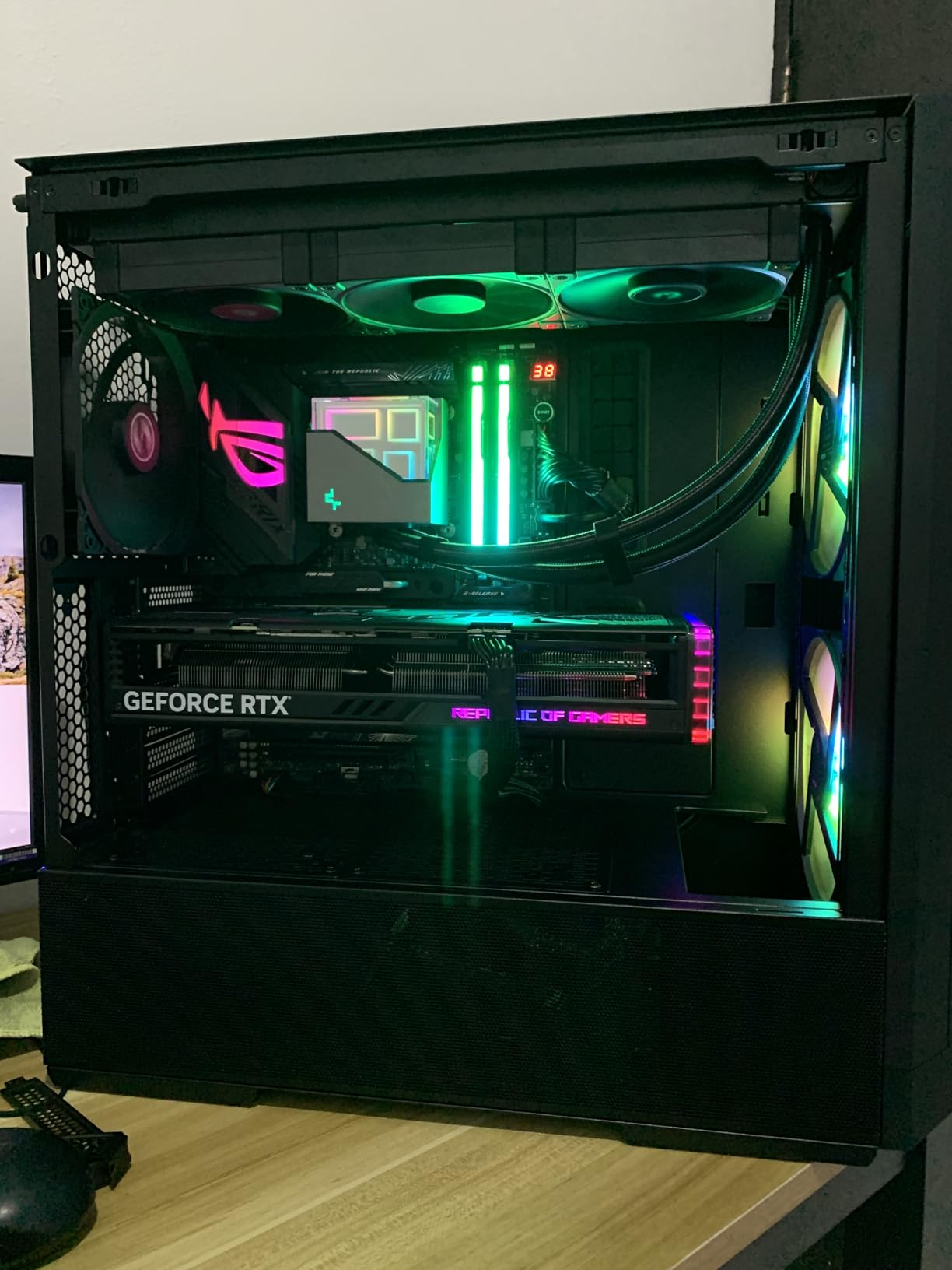 ASUS ROG Strix NVIDIA GeForce RTX 4070 Ti OC Edition Gaming Graphics Card (PCIe 4.0, 12GB GDDR6X, HDMI 2.1a, DisplayPort 1.4a), 3 Year Warranty customer photo 2