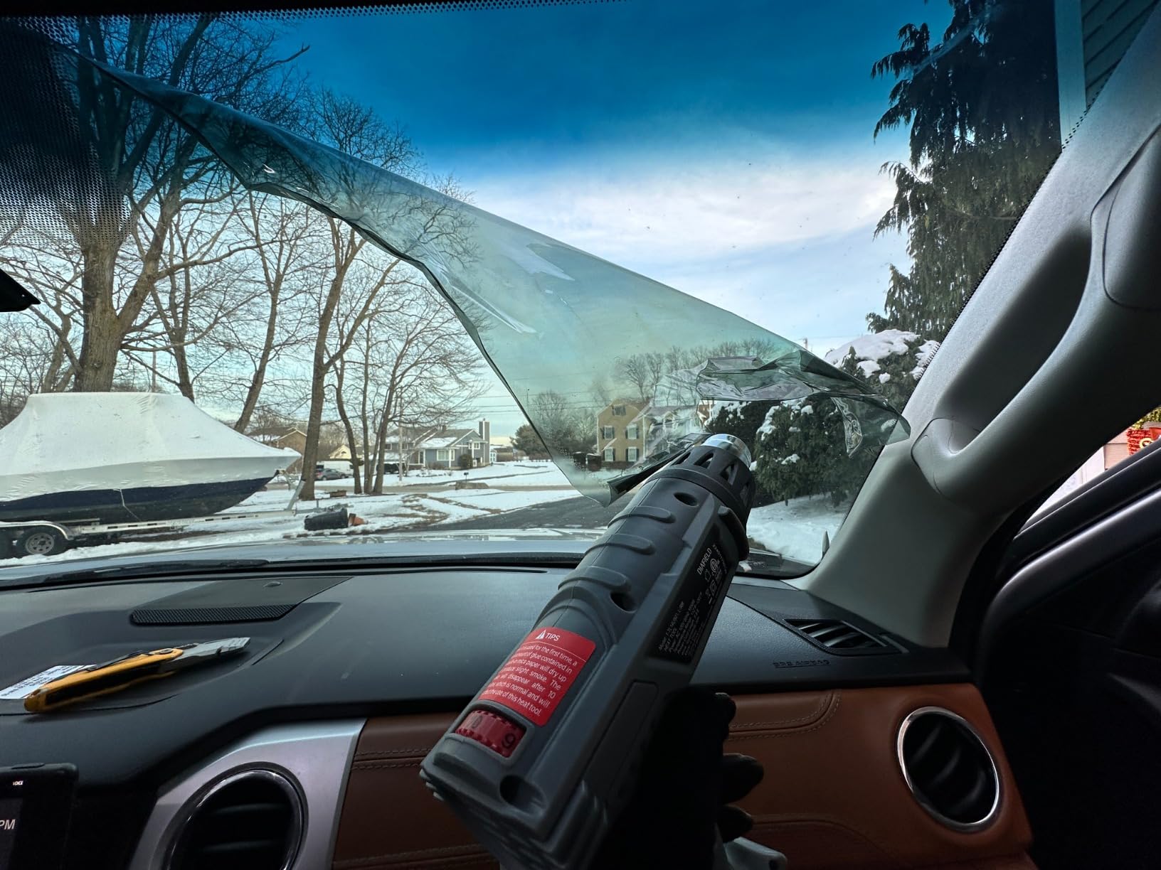 DIAFIELD Mini Heat Gun with 2 Temp Setting 302℉-842℉ customer photo 1