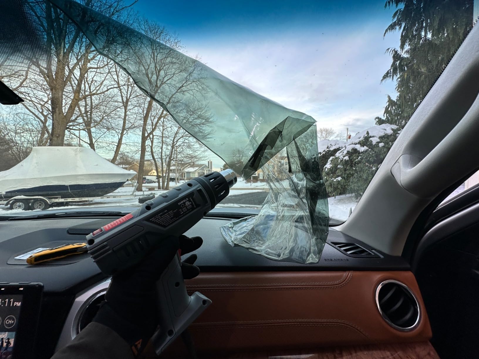 DIAFIELD Mini Heat Gun with 2 Temp Setting 302℉-842℉ customer photo 2