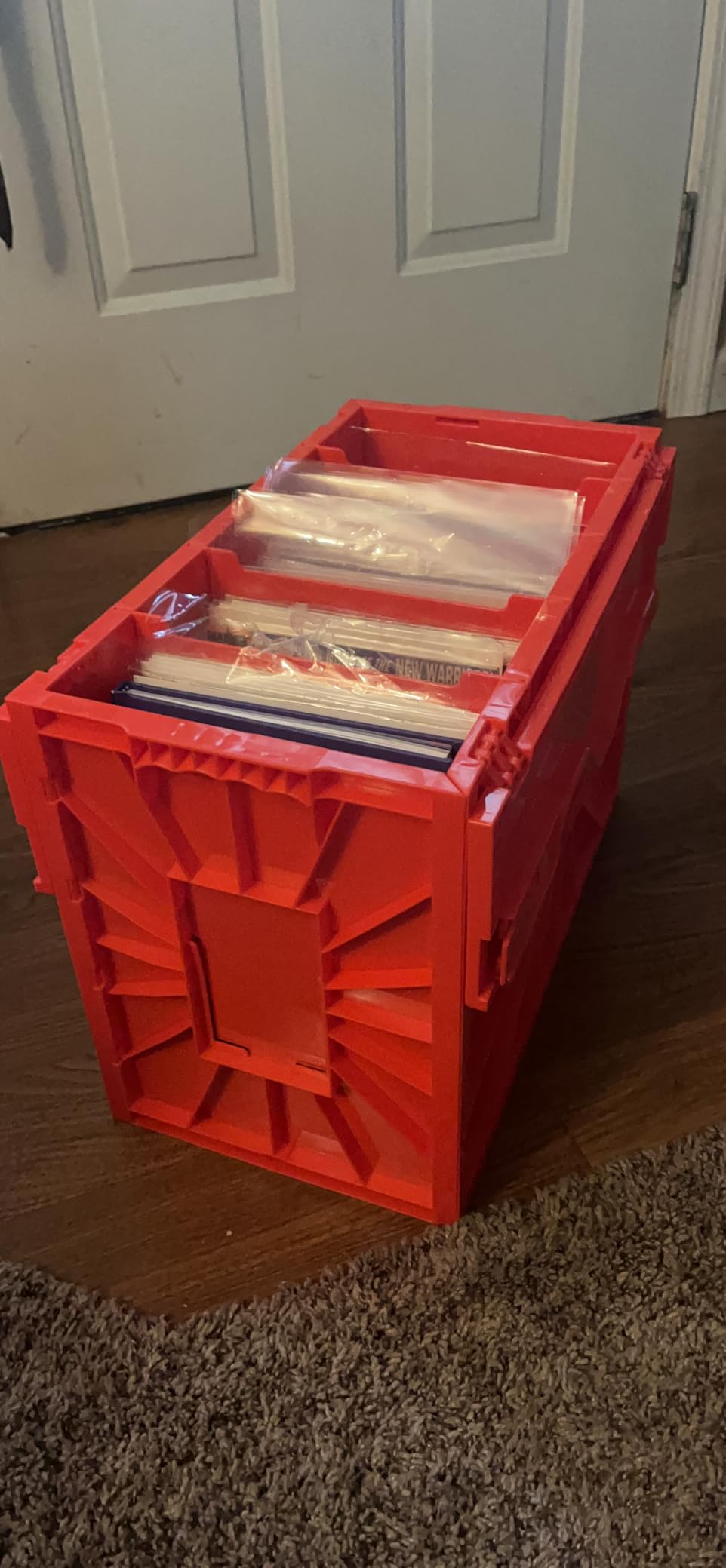 BCW Short Comic Book Bin, Holds 150 Comics Each, Red, 1 Pack customer photo 2