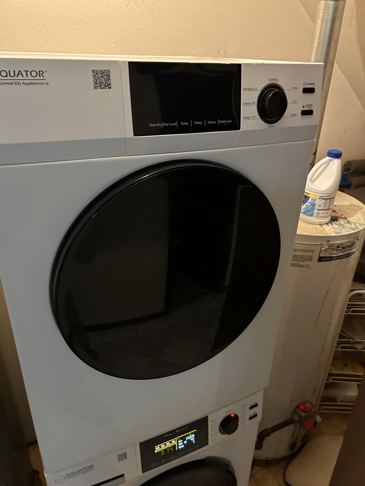 Equator DELUXE MATCHING Washer 1.9 cu.ft + Vented Sensor Dryer 4 cu.ft customer photo 2