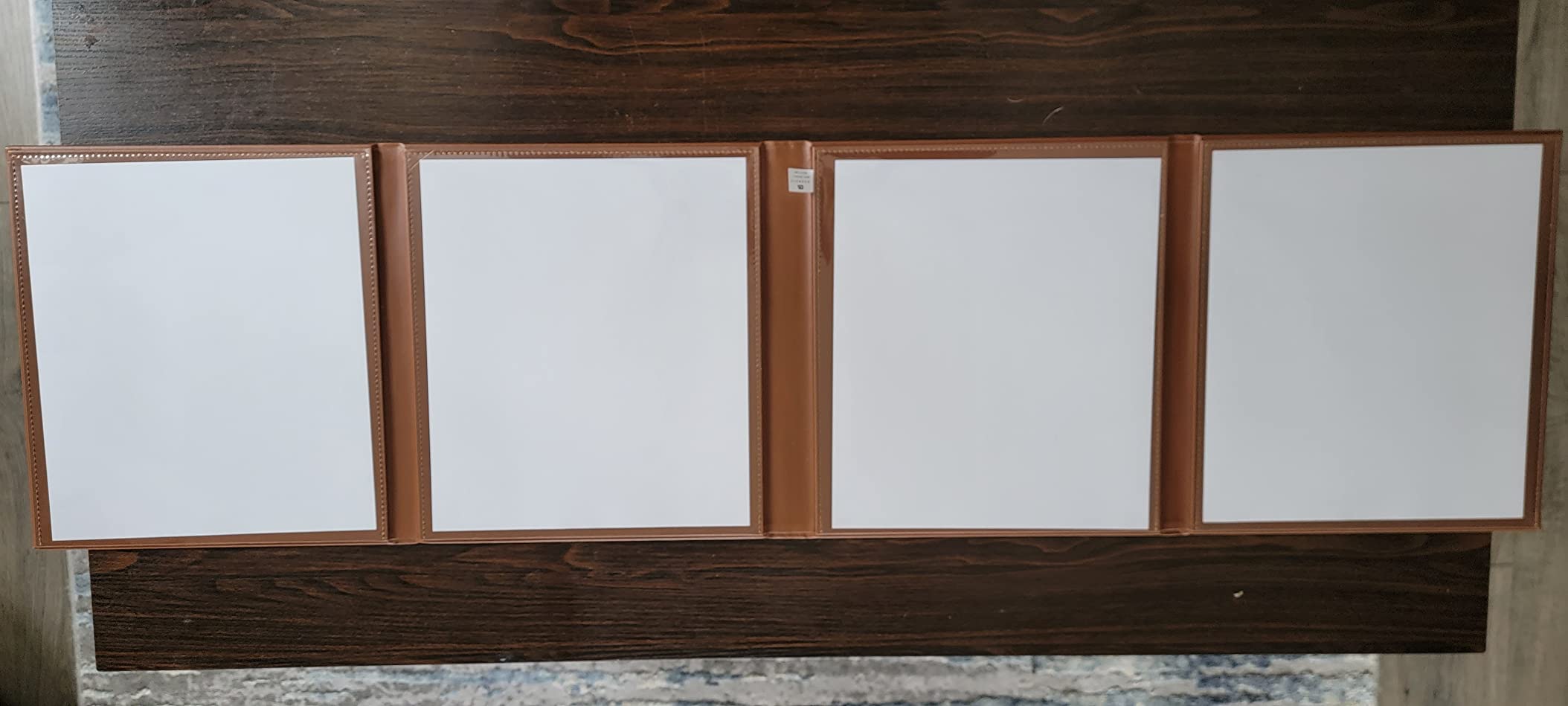 CASEMATIX DM Screen Faux Leather Embossed GM Screen - Four Panel (Brown) customer photo 2