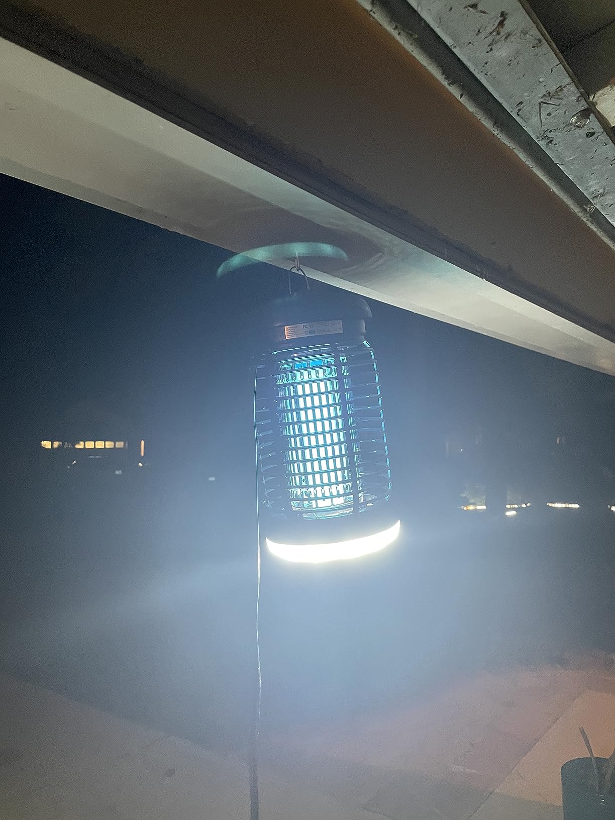 Endbug Bug Zapper, Bug Zapper Outdoor Indoor with LED Light, Electric Mosquito Zapper Fly Zapper, Waterproof Mosquito Killer Insect Zapper Fly Trap for Outside Patio Garden Backyard Home, Plug in customer photo 1