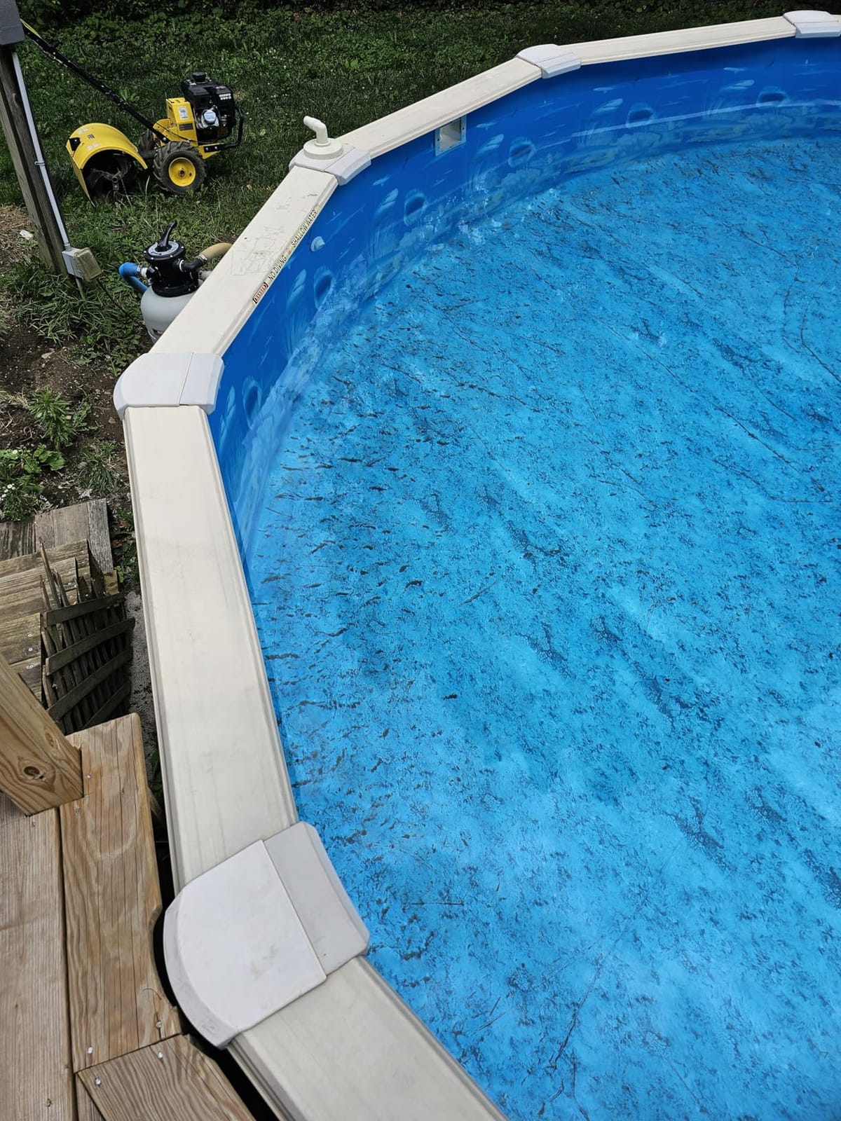 KOKIDO Rechargeable Heavy Duty Pool Leaf Vacuum Cleaner, Commercial Power Suction for Pool Opening, Standard and Fine Filter Bags, for Larger Leaves and Debris, Inground and Above Ground Pools XV910 customer photo 1