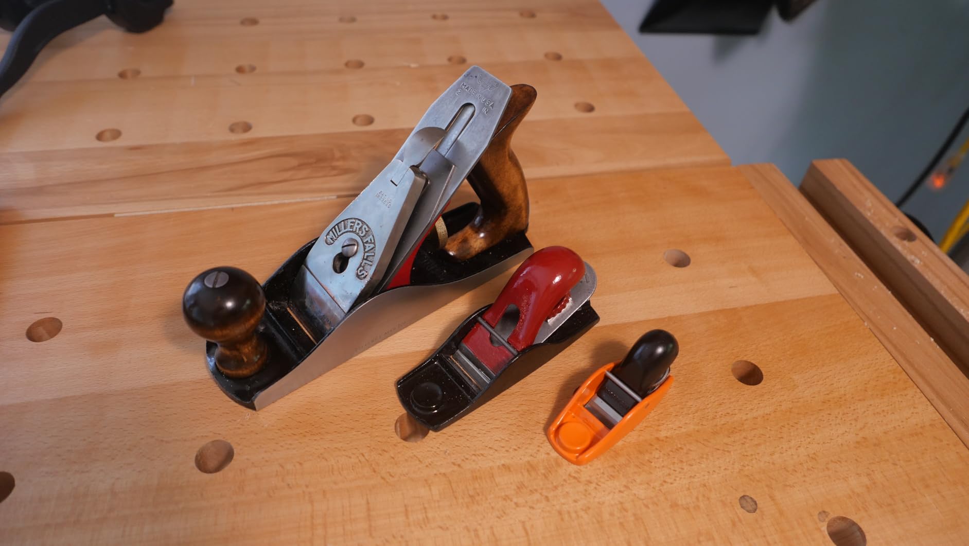 JORGENSEN No.101 Mini Wood Planer - Mini Hand Planer for Woodworking | Block Plane, Small Hand Plane for Trimming, Wood Planing, Craft, Professional Ductile Iron Body, Adjustable Cutting Depth customer photo 2