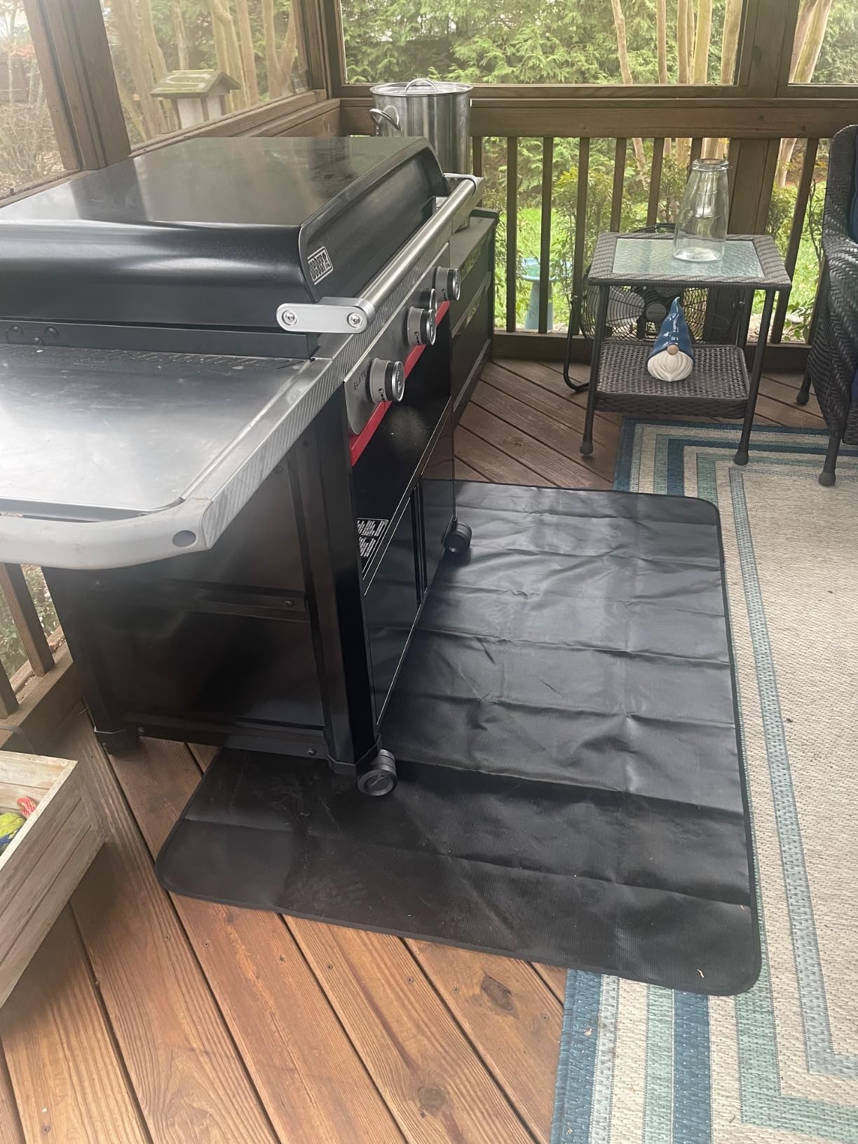 Protebox 60 x 40 inch Under Grill Mats for Outdoor Grill BBQ Deck Protector customer photo 2
