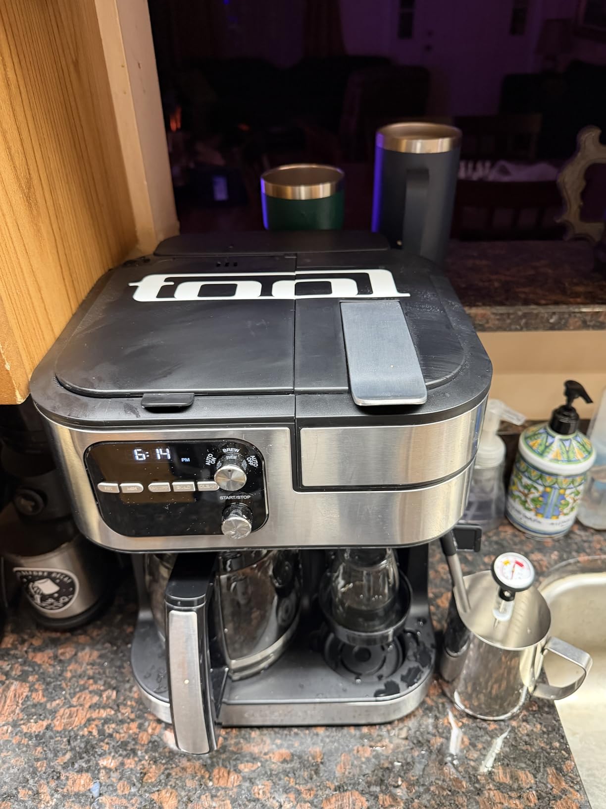 Cuisinart Coffee Center Barista Bar 4-in-1 Coffee Maker, Single-Serve Pods Compatible, Coffeemaker, Three Brewing Sizes, SS-4N1NAS, Black customer photo 2