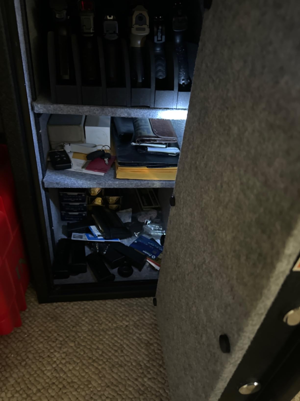 TIGERKING Biometric Fingerprint Fireproof Safe for Home Office customer photo 1