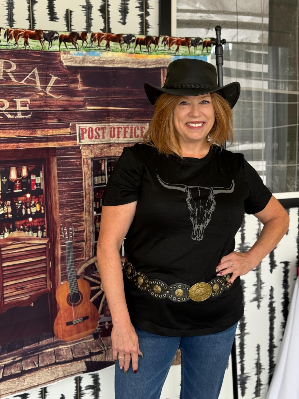 Western Cowgirl Shirts for Women Rodeo Cow Print Shirt customer photo 1
