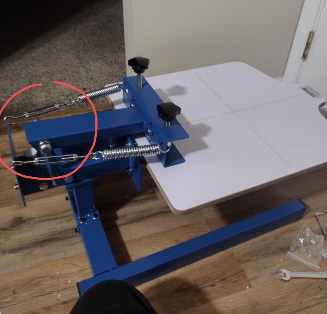 VEVOR Screen Printing Machine 1 Color 1 Station Silk Screen Printing Press customer photo 1