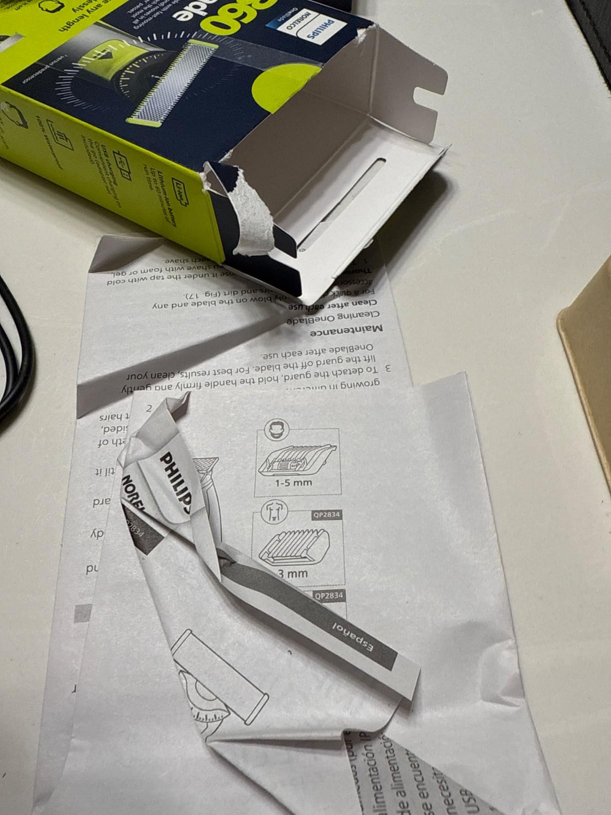 Philips Norelco OneBlade 360 Hybrid Face + Body Trimmer and Shaver customer photo 2