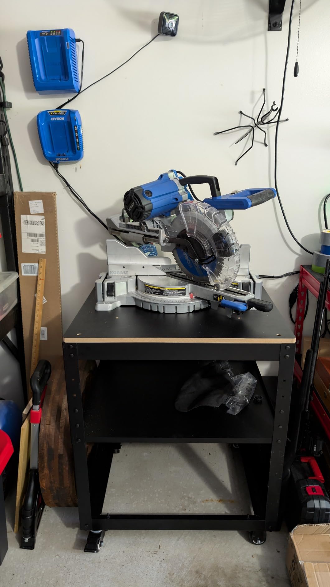 VEVOR Thickness Planer Stand, 100 lbs heavy loads, Three-Gear Height Adjustable Thickness Planer Table,with 4 Stable Casters & Storage Space, for most planers, saws, bench-top machines, power tools customer photo 1