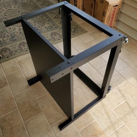 VEVOR Thickness Planer Stand, 100 lbs heavy loads, Three-Gear Height Adjustable Thickness Planer Table,with 4 Stable Casters & Storage Space, for most planers, saws, bench-top machines, power tools customer photo 2