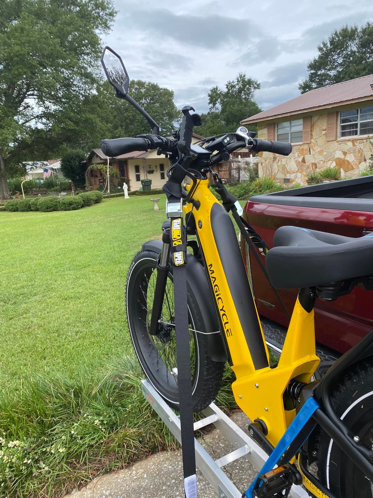 Black Widow eBike Rack with Ramp, 400 lb Cap, Fat Tire Bike Carrier customer photo 2