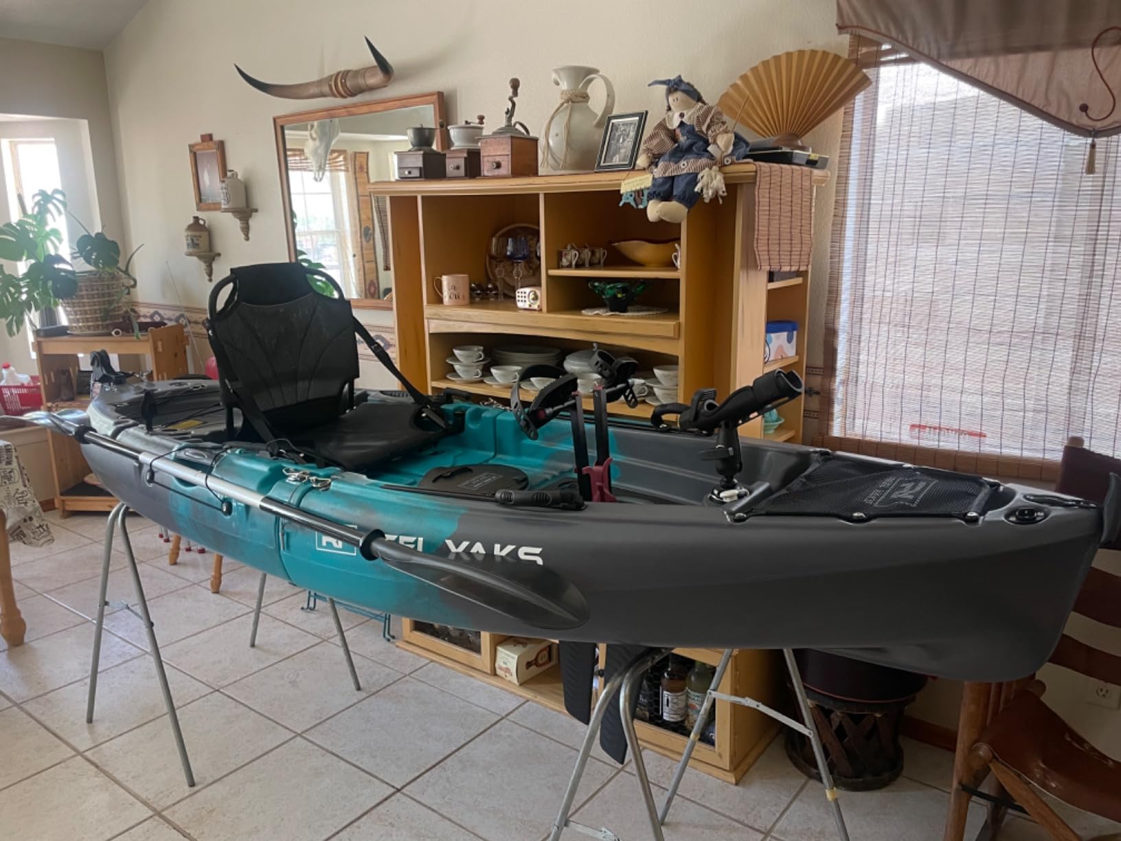Reel Yaks Raptor Modular Fishing Kayak, 9.5ft, 380 lbs Capacity customer photo 1