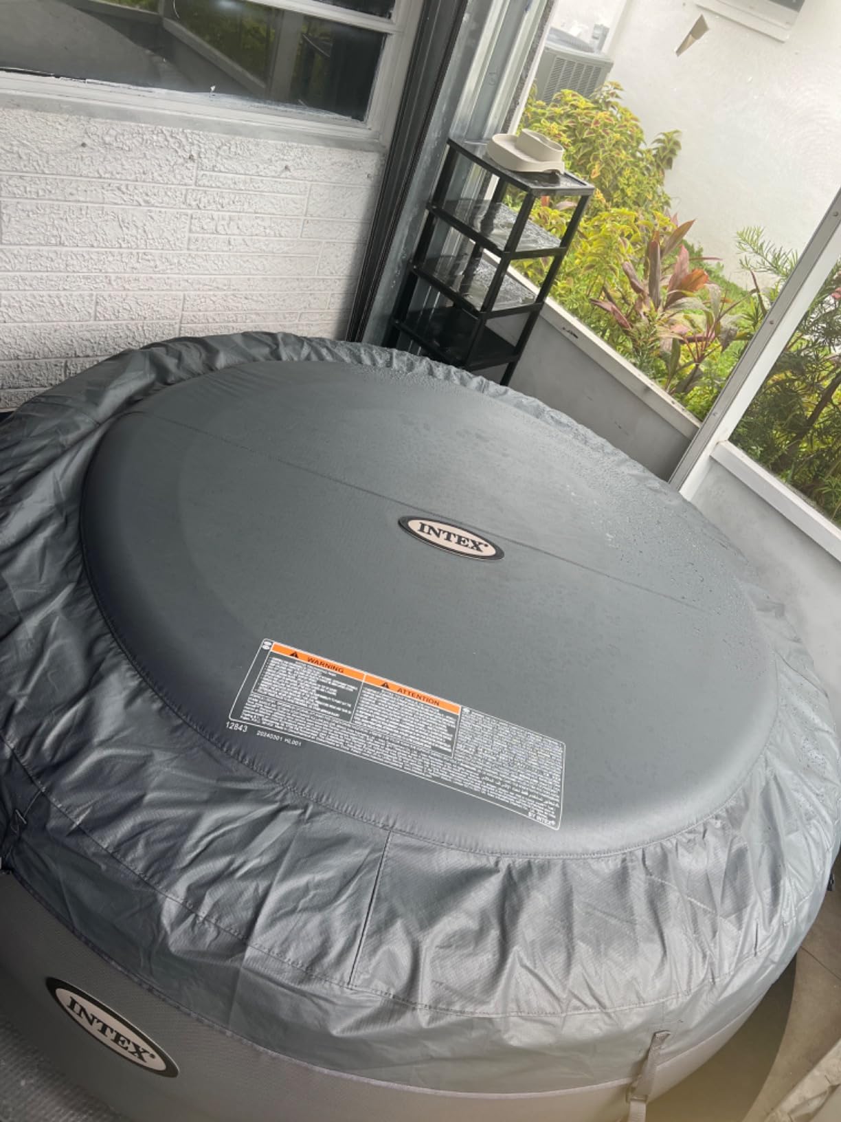 INTEX SimpleSpa 4 Person Inflatable Hot Tub, Portable Spa with 100 Jets customer photo 1