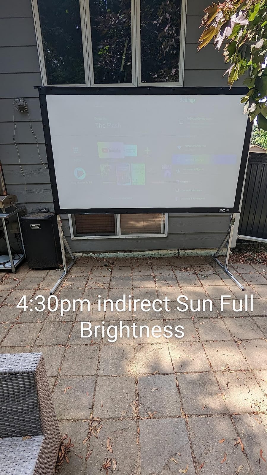 NEBULA Mars 3 Outdoor Portable Projector, 5H Battery customer photo 1