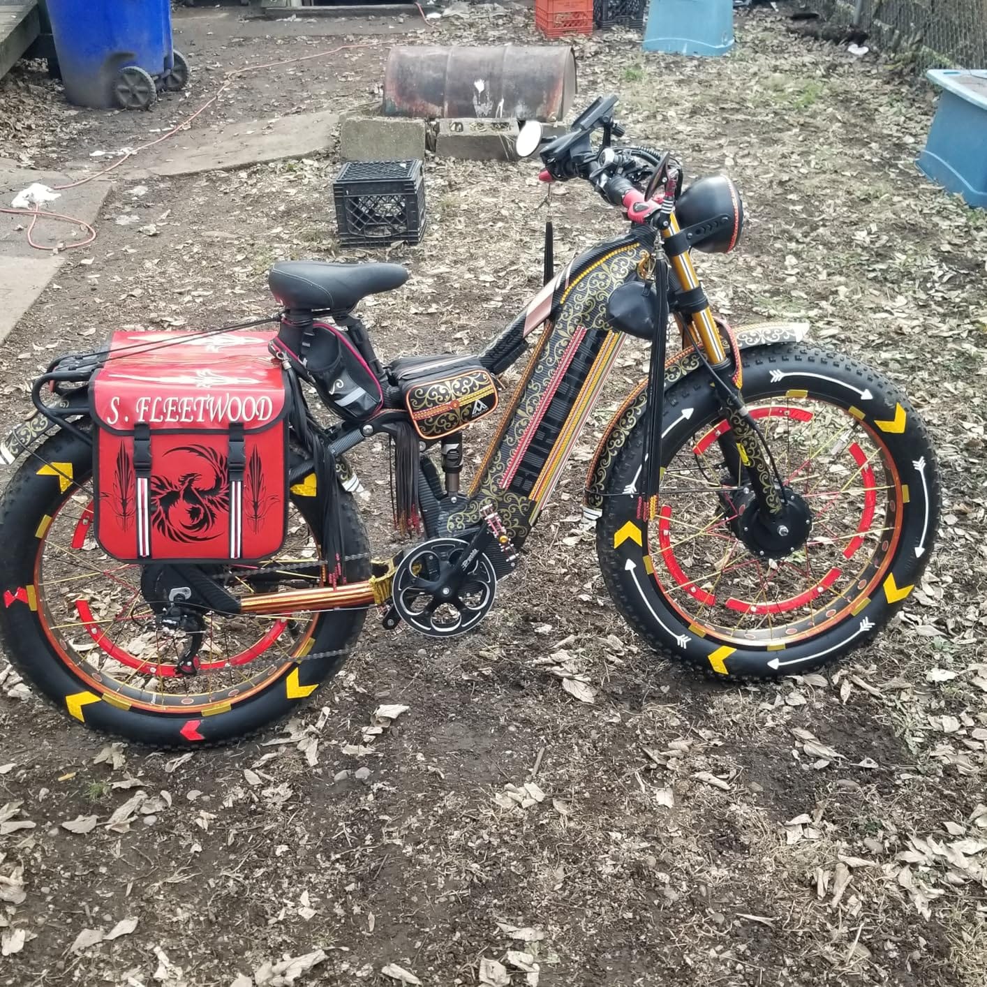 Dual Motor Electric Bike for Adults AWD 5000W/3000W/1500W Peak 40MPH/30MPH customer photo 2
