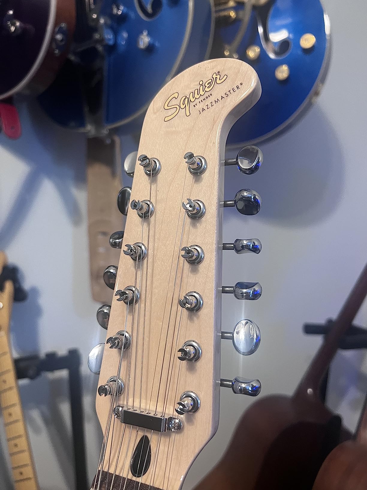 Paranormal Jazzmaster XII, Laurel Fingerboard, Tortoiseshell Pickguard, Olympic White customer photo 2