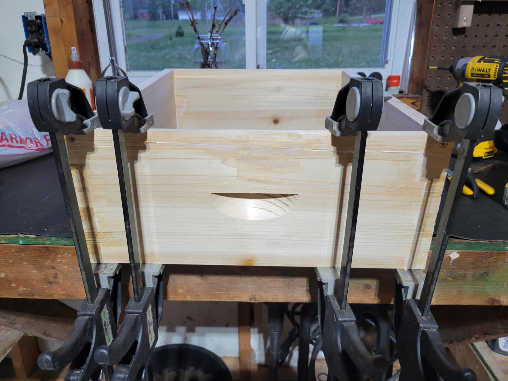 POLLIBEE Bee Hive,10 Frame Beehive Boxes Starter Kit, Langstroth Beehives Include 2 Deep Hive Boxes and 1 Medium Super Bee Box, Include Bee Hive Frames and Wax Foundation Sheets customer photo 1