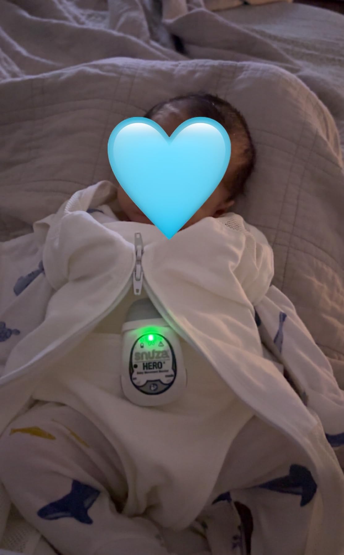 Snuza Hero SE Wearable Child-Care Aid with Patented Sensor Technology | Detects & Reports Movement Activity | No WiFi, Cords, or Sensor Pads | Portable and Easy to Set Up and Use customer photo 1