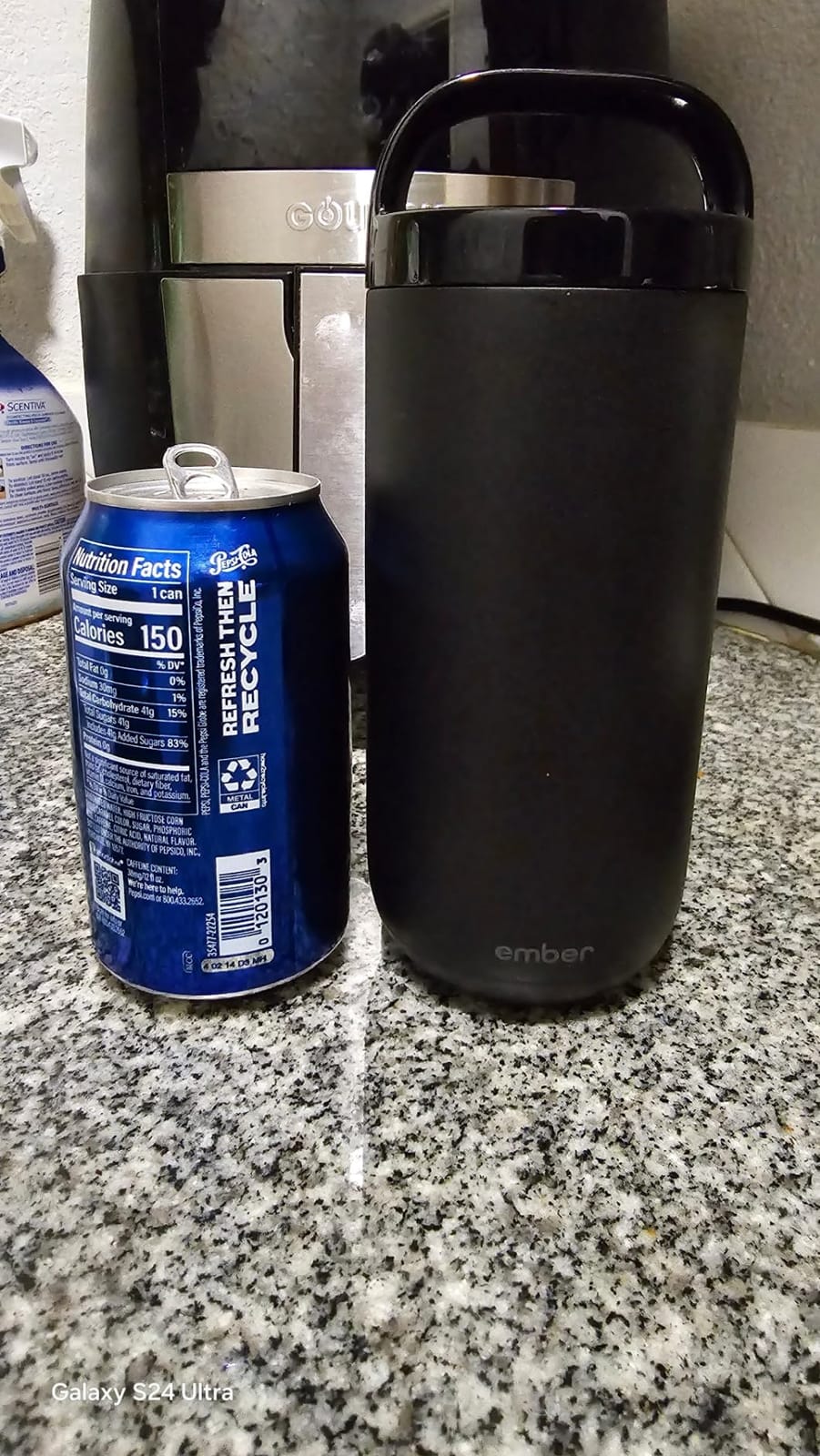 Ember Tumbler, Temperature Control Travel Mug, Stainless Steel, App-Controlled Heated Coffee Mug with 3-Hour Battery Life, Black, 16 Oz customer photo 2