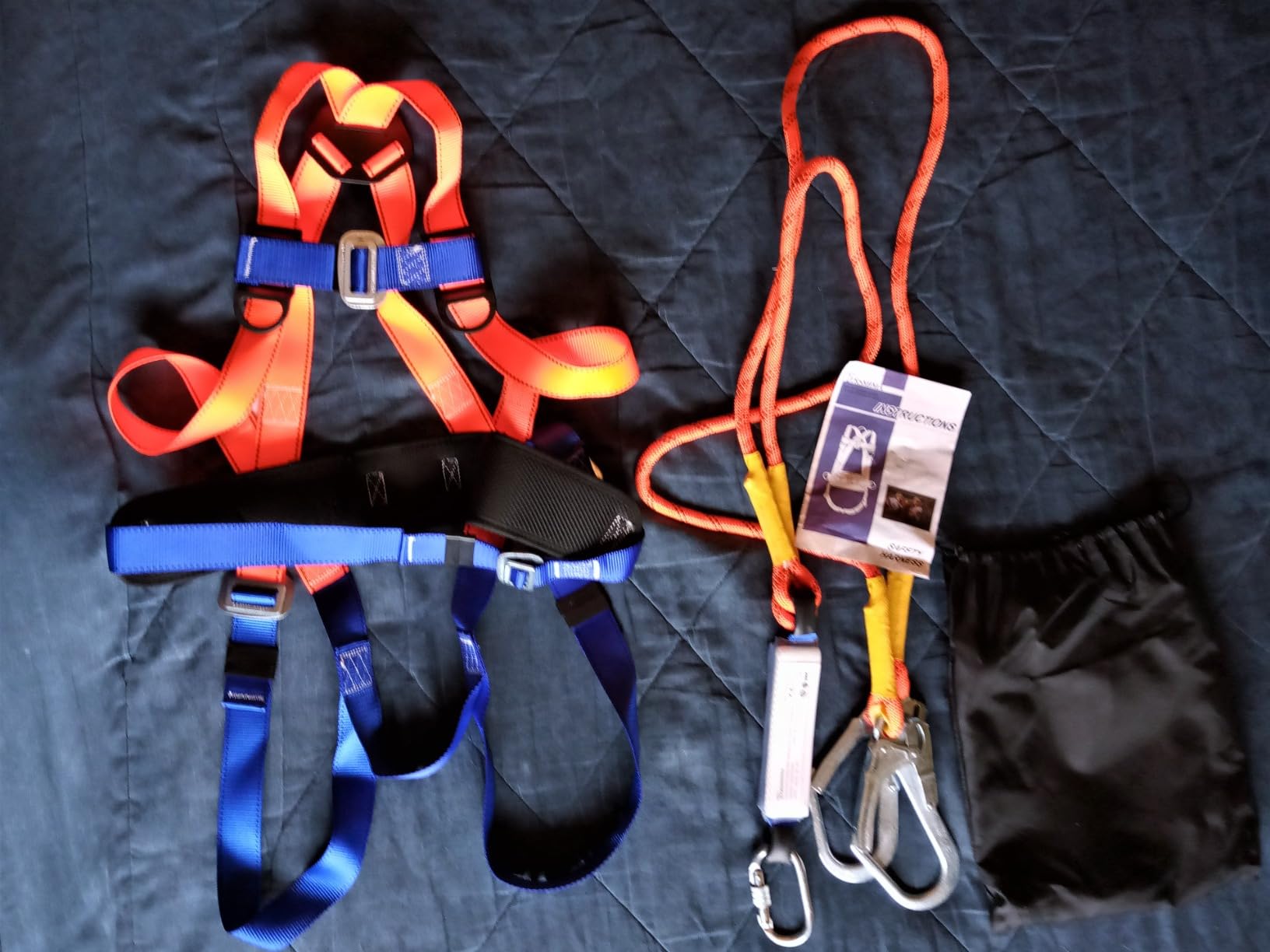 TT TRSMIMA Safety Harness Fall Protection Kit: Full Body Roofing harnesses customer photo 2
