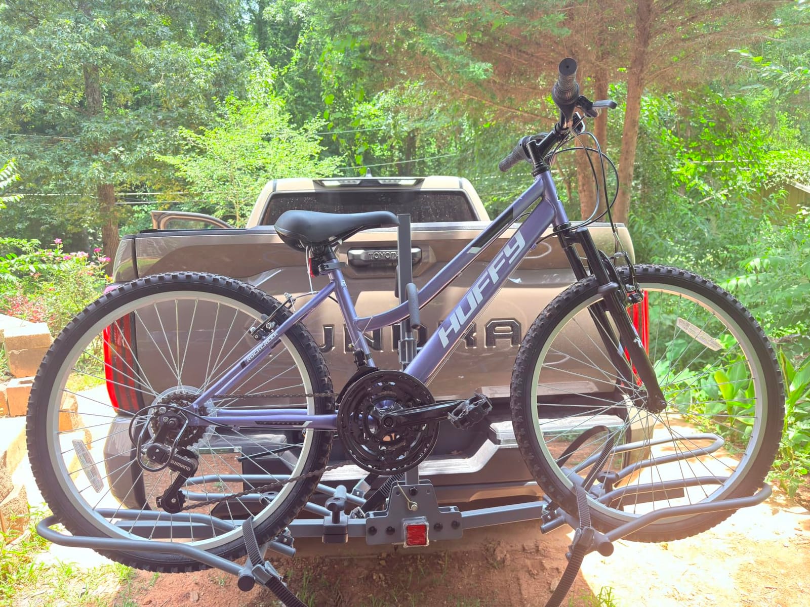 WILDROAD 2-Bike Hitch Rack, 180 lbs, Tilting & Foldable, Fits 2