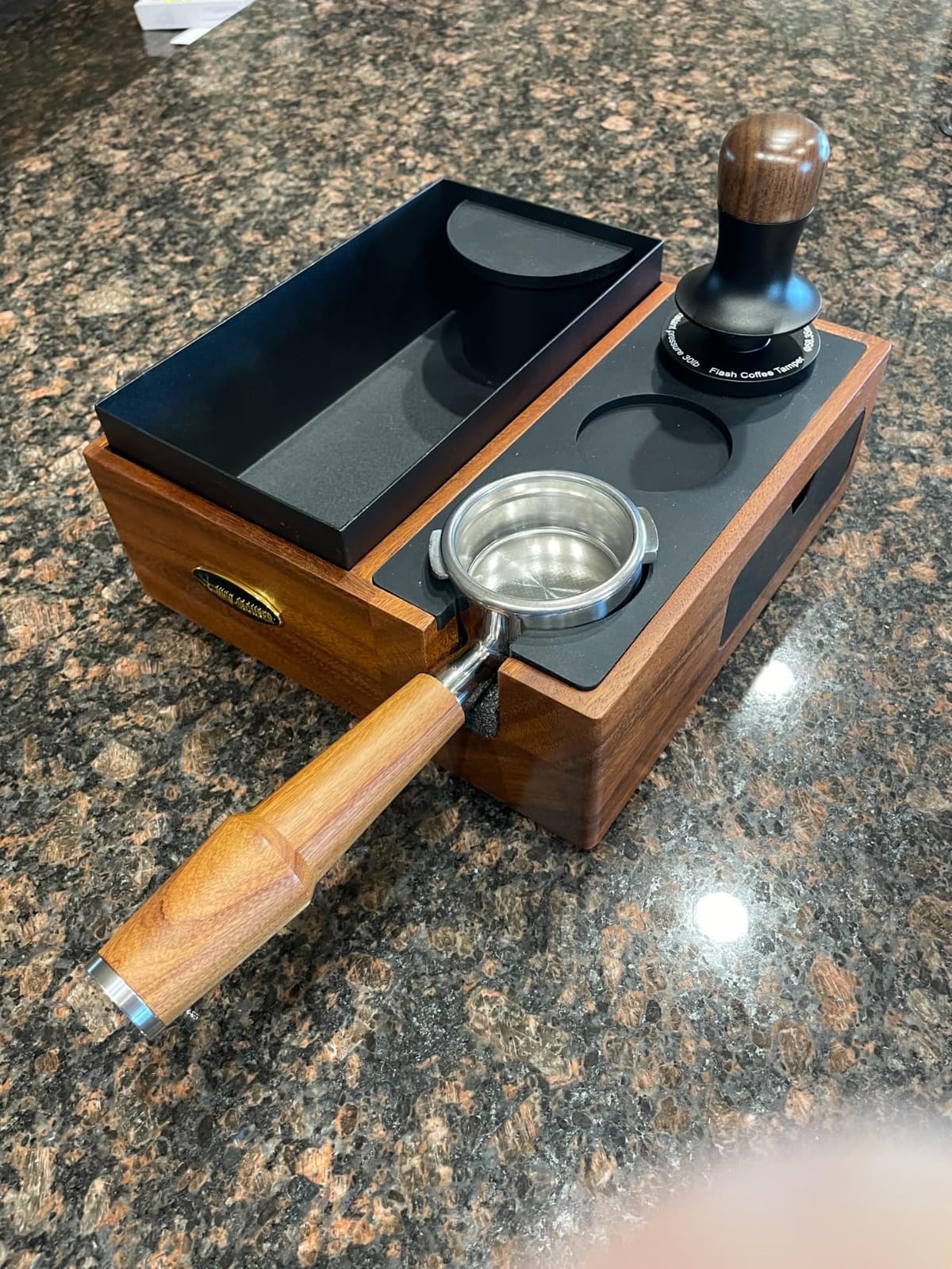 MHW-3BOMBER 58mm Espresso Tamper - 3 Spring Loaded Coffee Tamper with 15lb / 30lbs Replacement Springs - Barista Calibrated Tamper with Sound Feedback - Compatible with 58mm Portafilter T6172T-OS customer photo 2
