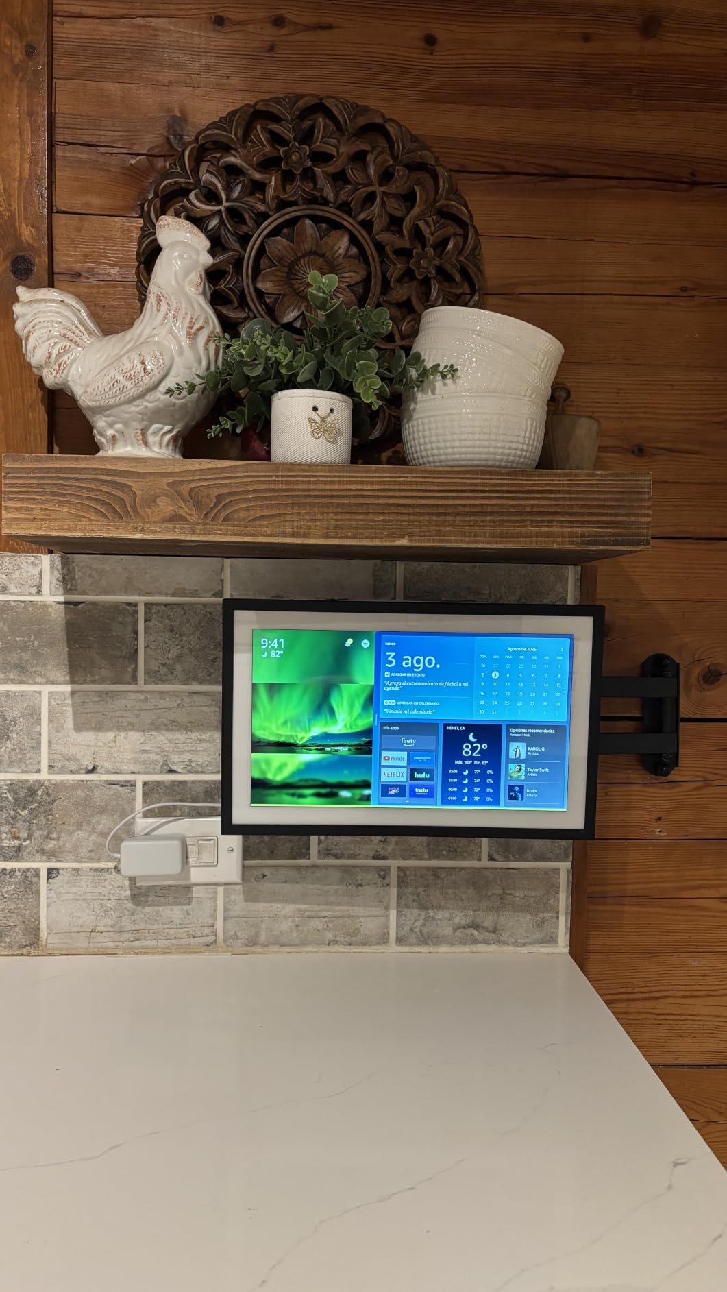 Amazon Echo Show 15 (newest model), Full HD 15.6