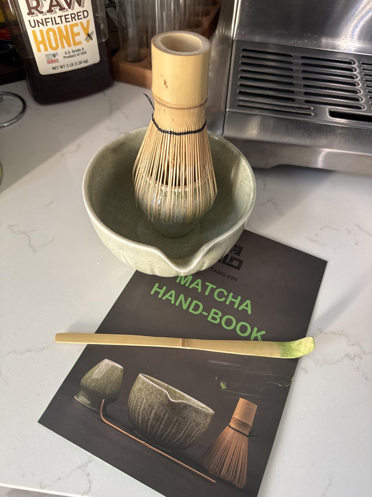 TANG PIN Matcha Set - Match Bowl and Whisk, 15 OZ Matcha Whisk Set customer photo 2