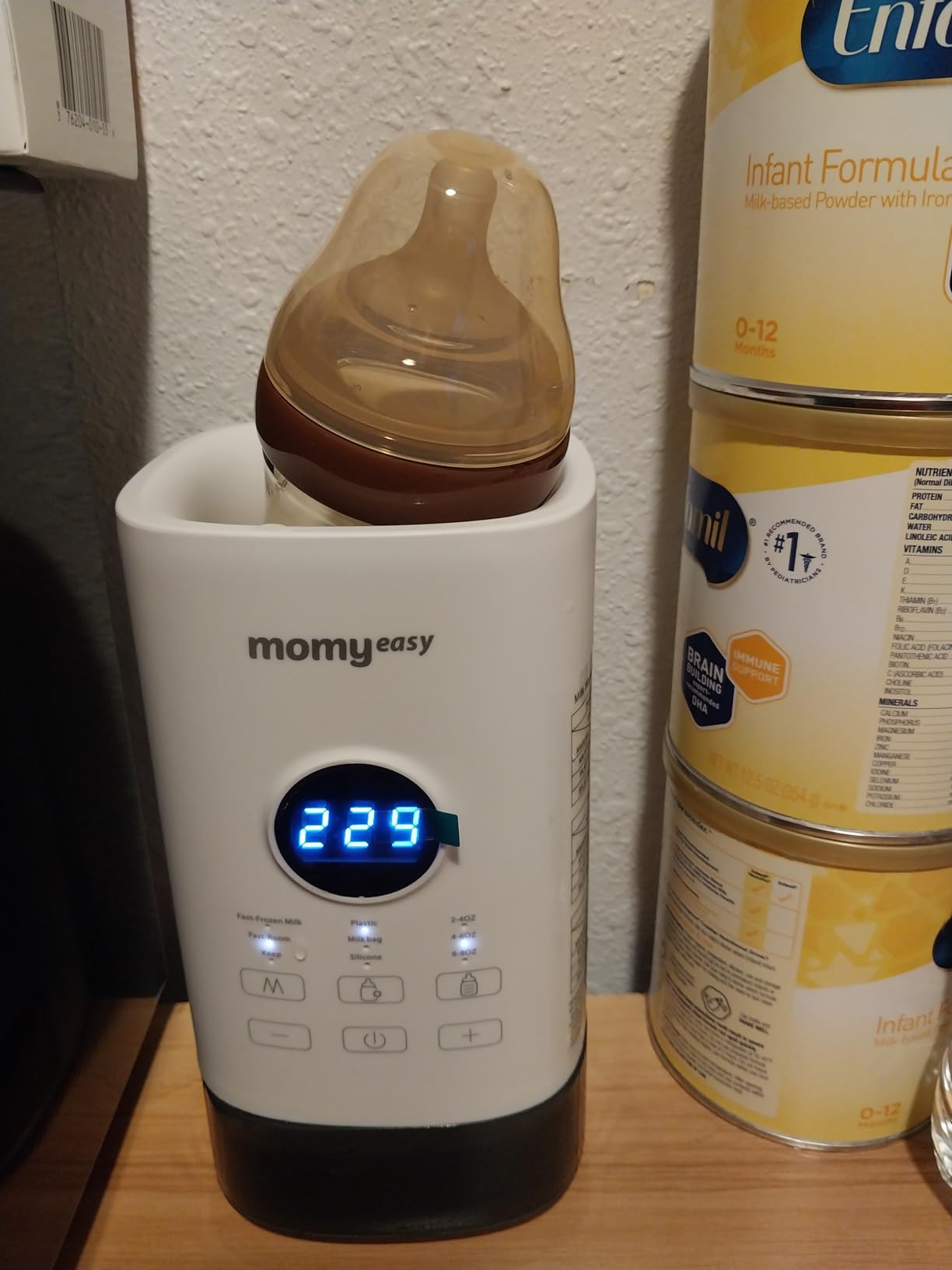 MOMYEASY Fast 2-Minute Baby Bottle Warmer for Breastmilk & Formula customer photo 2
