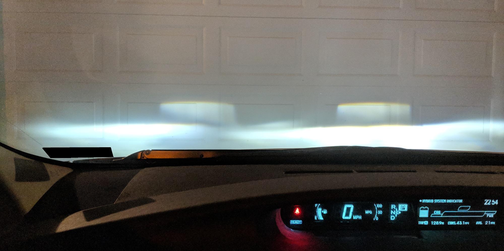 SEALIGHT 9145 H10 LED Fog Light Bulbs or DRL, 18000LM 800% Brightness 9140 H10 9145 LED Fog Lights LED Bulb for Car, 6500K Cool White 984 FT Strong Penetration, 60000 Hours Lifespan, Pack of 2 customer photo 2