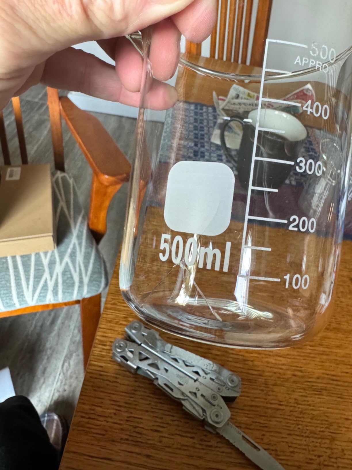 Frienda 20 Pcs 50/100/250/500/1000ml Lab Glassware Beaker Set customer photo 2