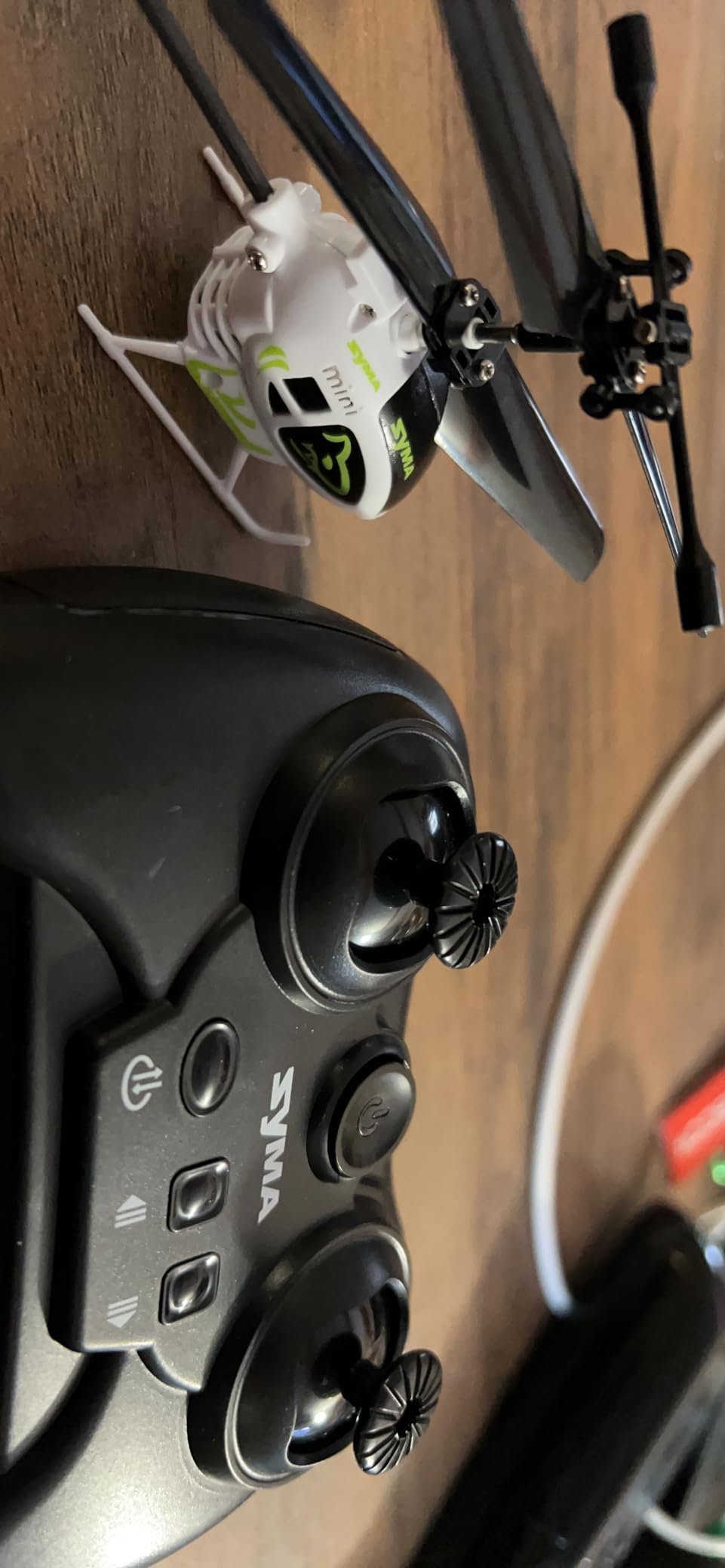 SYMA S100 Mini RC Helicopter for Kids, Indoor Flying, Altitude Hold, Blue customer photo 1
