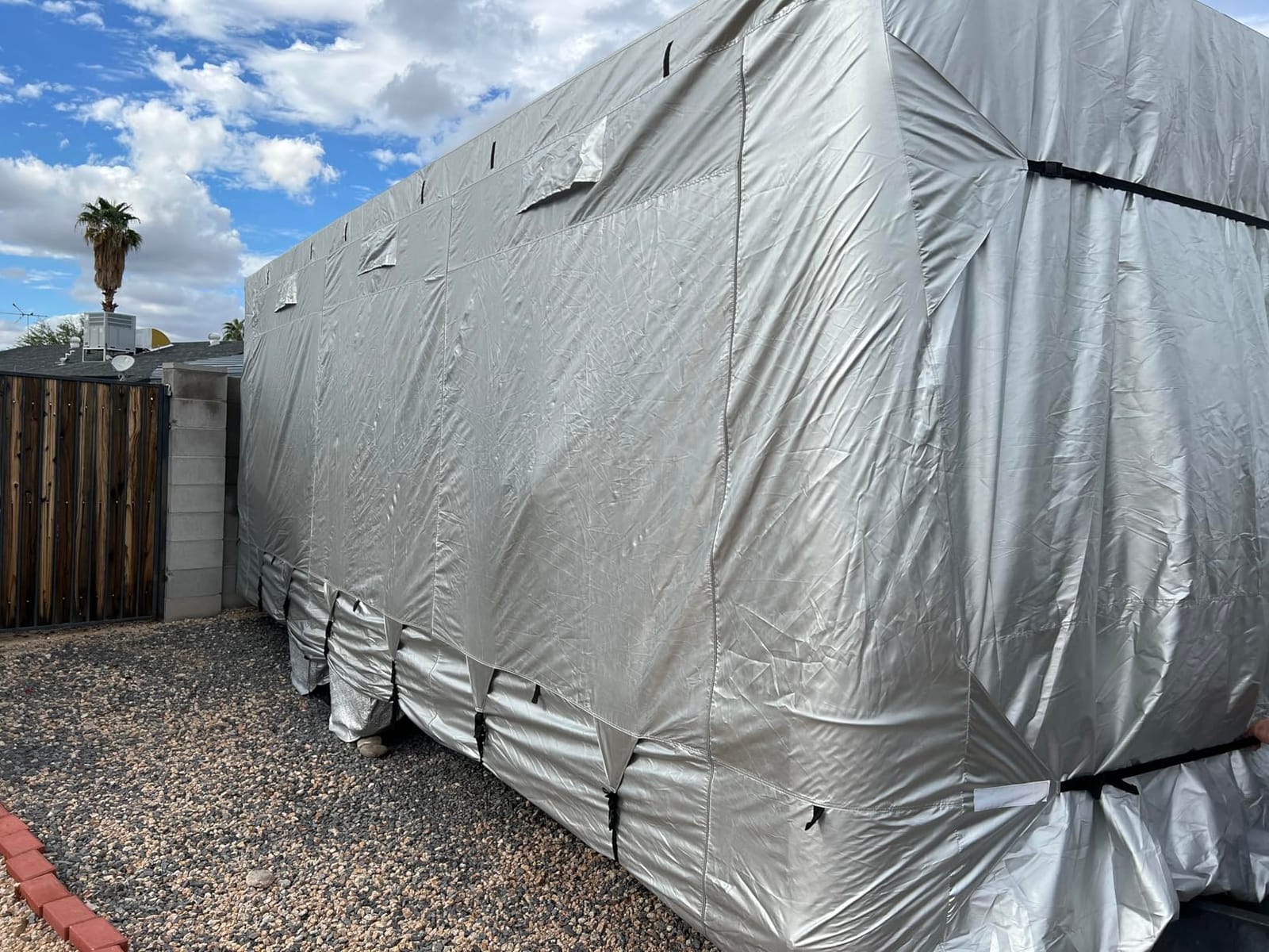 Mofeez Travel Trailer RV Cover 9 Layers for 24'-27' Camper Cover RV Covers customer photo 1