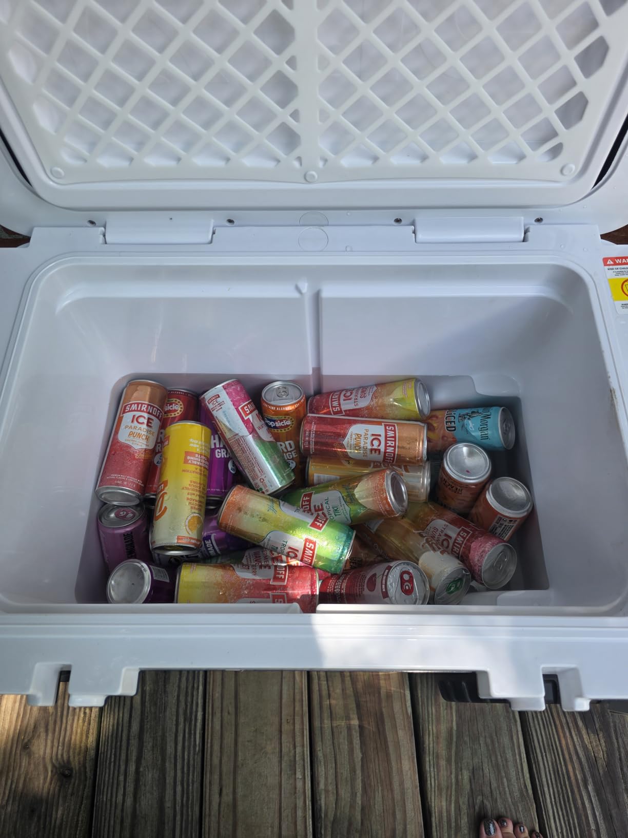 RTIC 52 QT Ultra-Light Wheeled Hard Cooler | Insulated, Ice Chest Box, Beach, Drink, Beverage, Camping, Picnic, Fishing, Barbecue, 30% Lighter Than Rotomolded customer photo 2