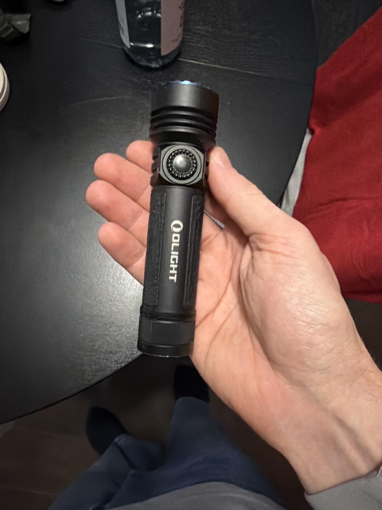 OLIGHT Seeker 4 Pro Rechargeable Flashlights, Bright High Lumens Black customer photo 2