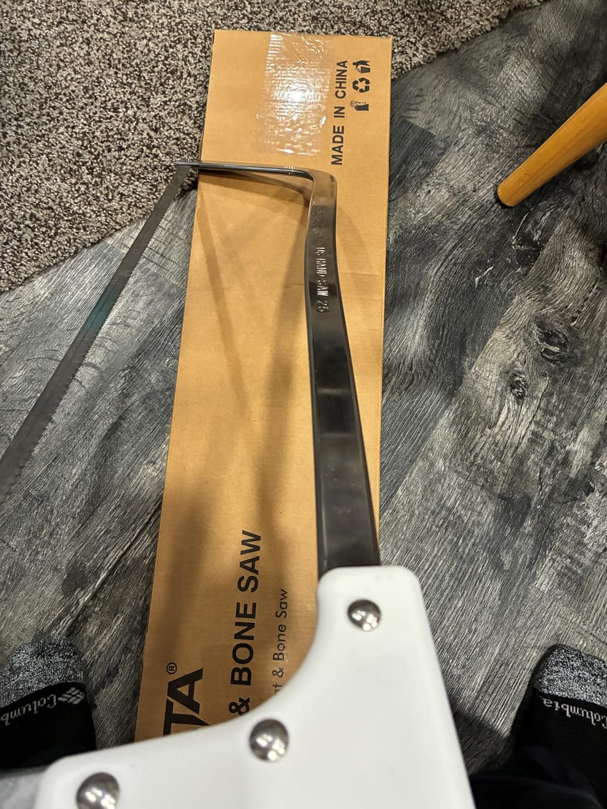 KATA Butcher Meat Saw, Manual Bone Saw for Frozen Meat, Deer Processing 20
