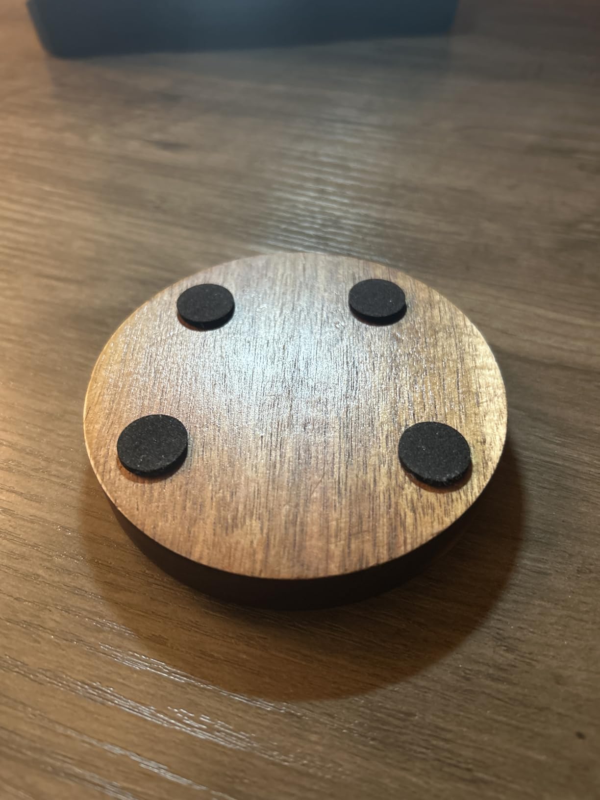 Wooden Coaster Set of 6 Coffee Table Decor Bar Cup Drink Coasters Holder customer photo 2