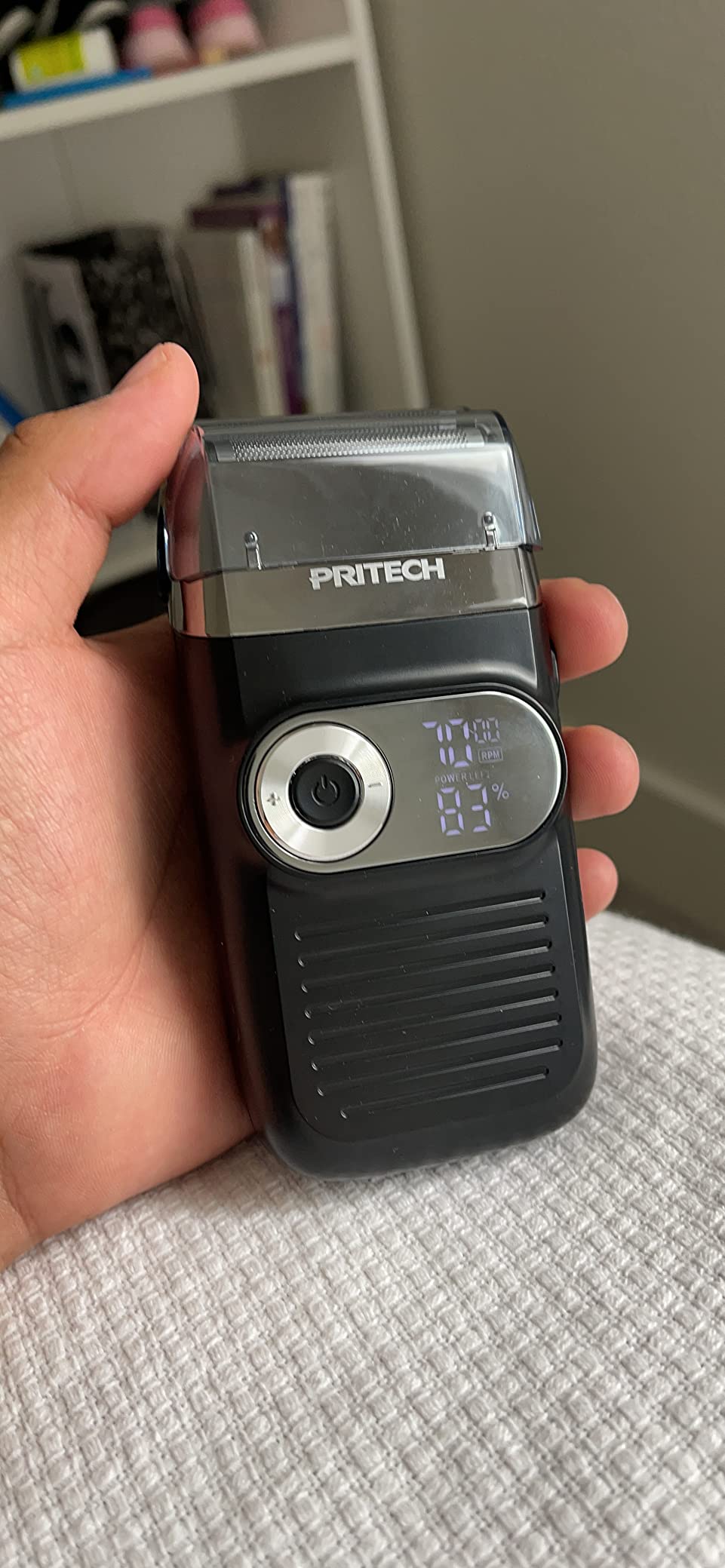 PRITECH Foil Shaver for Men with Pop-Up Trimmer, for Bald Head & Face customer photo 2
