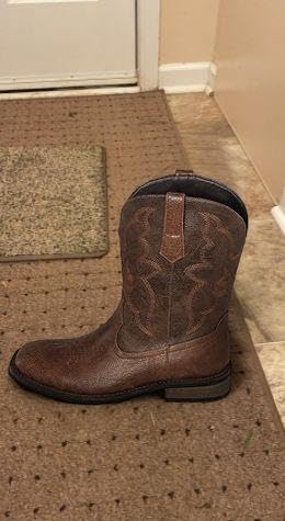 Cowboy Boots For Men - Western Boot Men's Cowboy Boots With Square Toe | Cowboy Western Boot | Pull-on Boots| Old West Style Embroidered customer photo 1