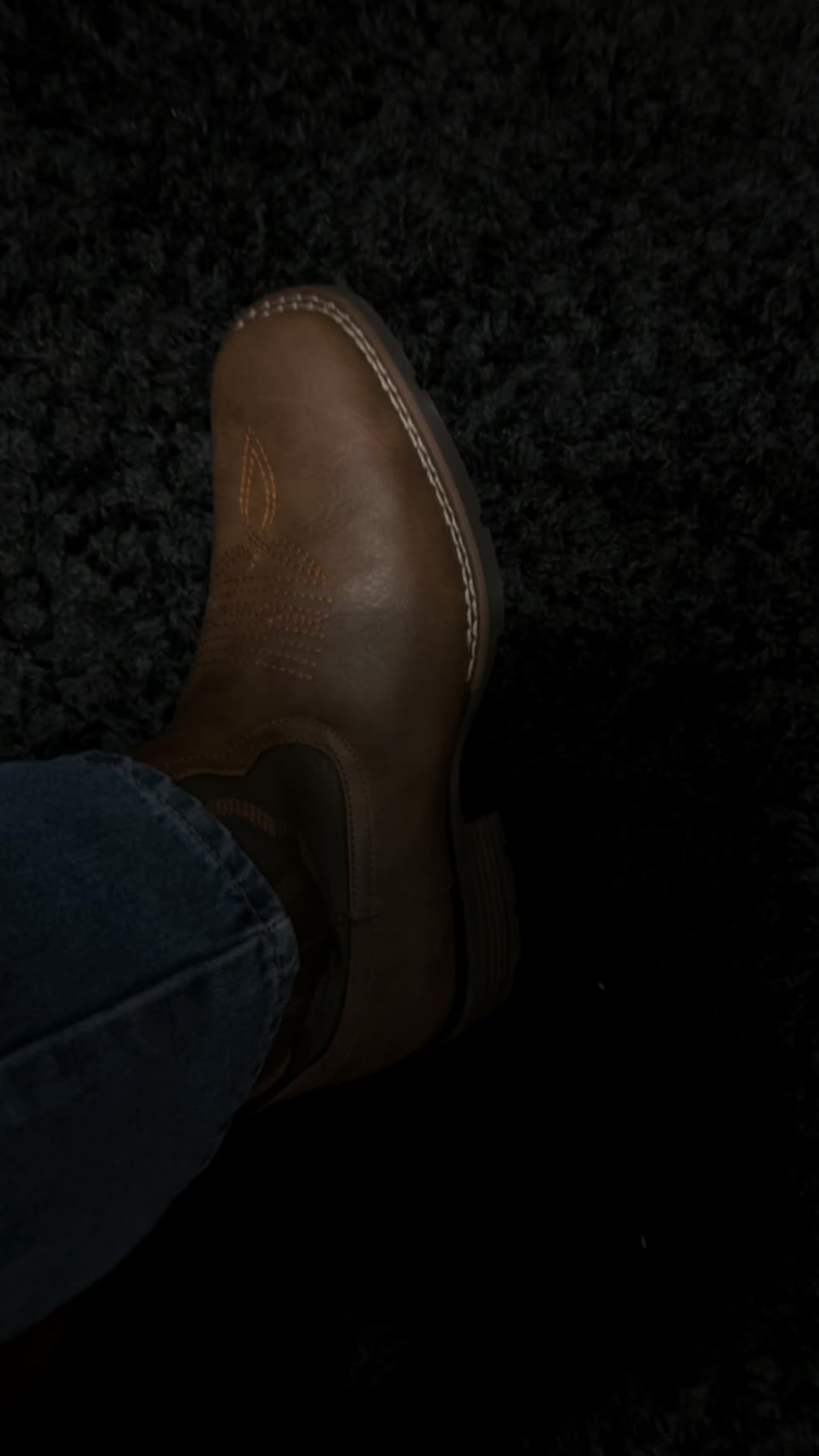 Cowboy Boots For Men - Western Boot Men's Cowboy Boots With Square Toe | Cowboy Western Boot | Pull-on Boots| Old West Style Embroidered customer photo 2
