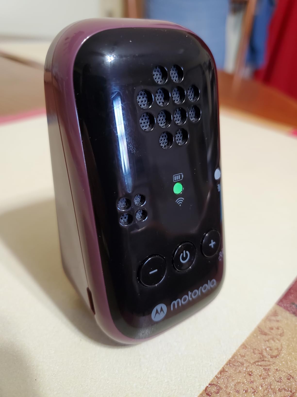 Motorola Nursery Audio Baby Monitor, No WiFi Needed, Two-Way Talk, Portable and Rechargeable, 1500ft Range, HD Sound, Water-Resistant Travel Case, PIP12 customer photo 1