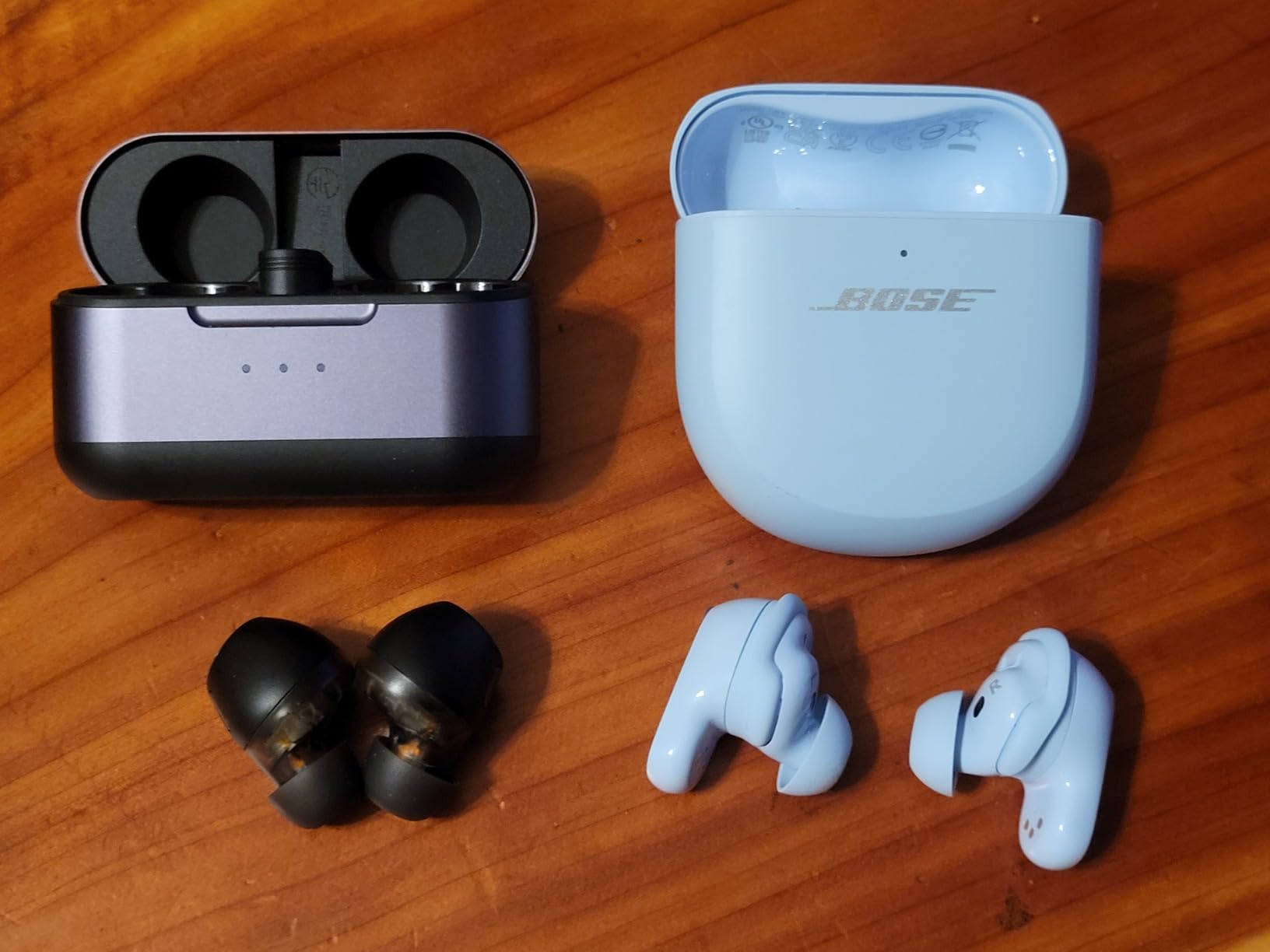 Bose QuietComfort Ultra Bluetooth Earbuds, Wireless Earbuds with Spatial Audio and World-Class Active Noise Cancellation, Deep Bass, Up to 6 Hours of Playtime, Black customer photo 2